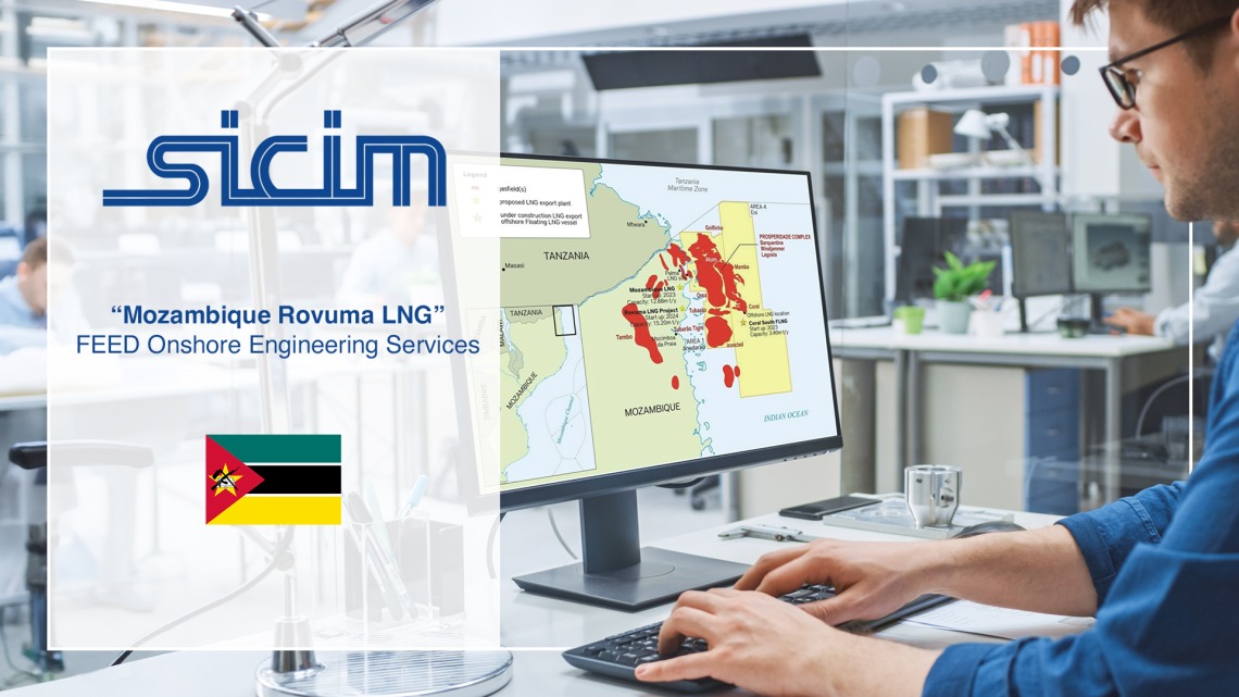 SICIM to Provide FEED Services Within the “Mozambique Rovuma LNG Phase 1” Project