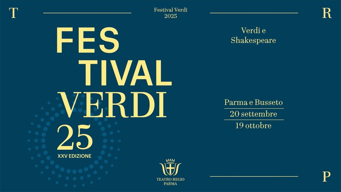 For one more year, we are supporting the Verdi Festival, organized by the Teatro Regio in its city, Parma, and in our own, Busseto.