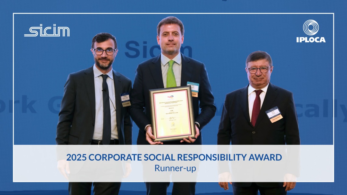 IPLOCA Corporate Social Responsibility and Quality Awards 2025: SICIM achieves a remarkable double recognition