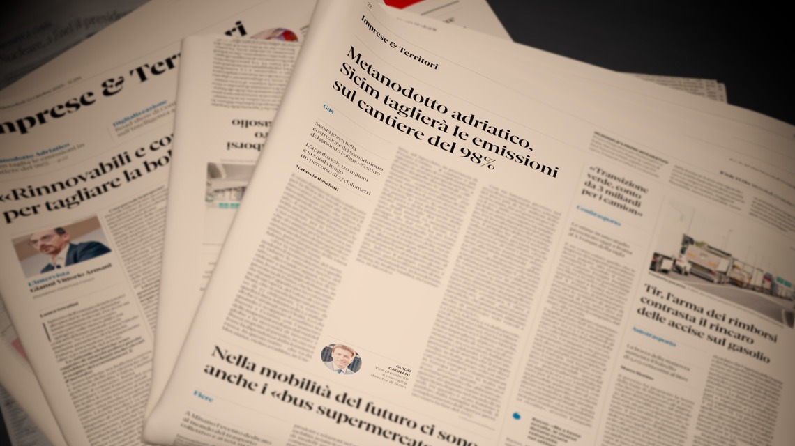 Foligno–Sestino Methane Pipeline: Construction Work Begins on the Second Section